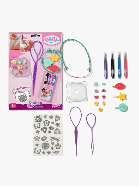 BABY born Stylingsæt Tusser & Tilbehør