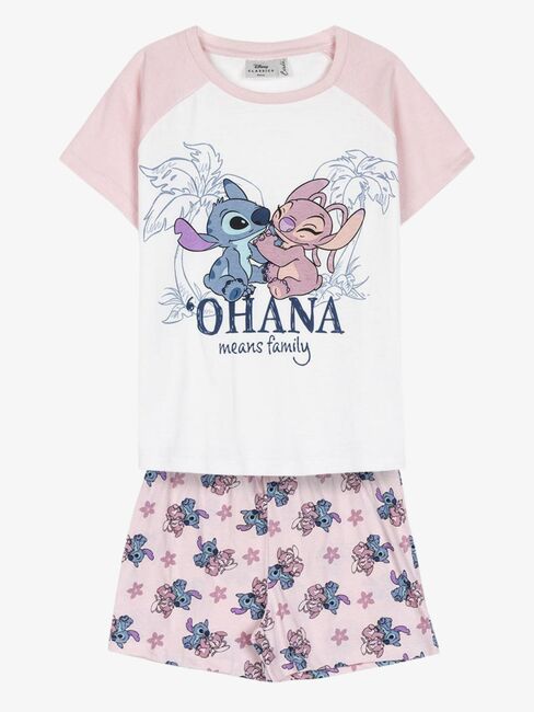 Disney Stitch Pyjamas, Pink