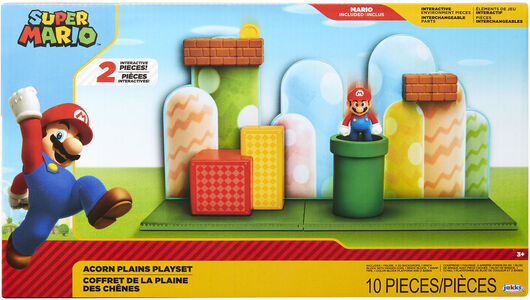 Nintendo Super Mario Acorn Plains Legesæt