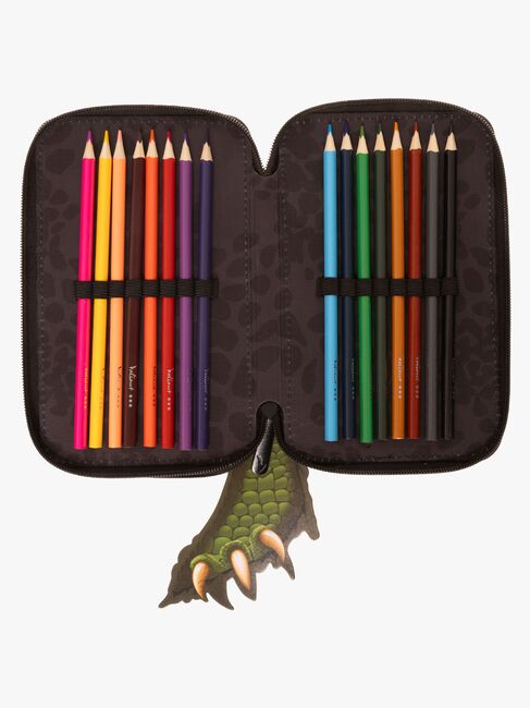 Valiant Dino Dobbelt Penalhus, Grøn