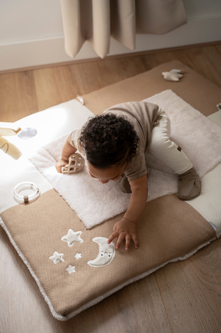 Baby's Only Heaven Legetæppe 75x95, Clay/Warm Linen