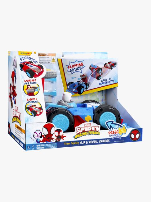 Spidey And His Amazing Friends Flip & Reveal Bilsæt