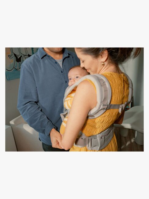 Ergobaby Omni Deluxe Bæresele Cotton, Pearl Grey