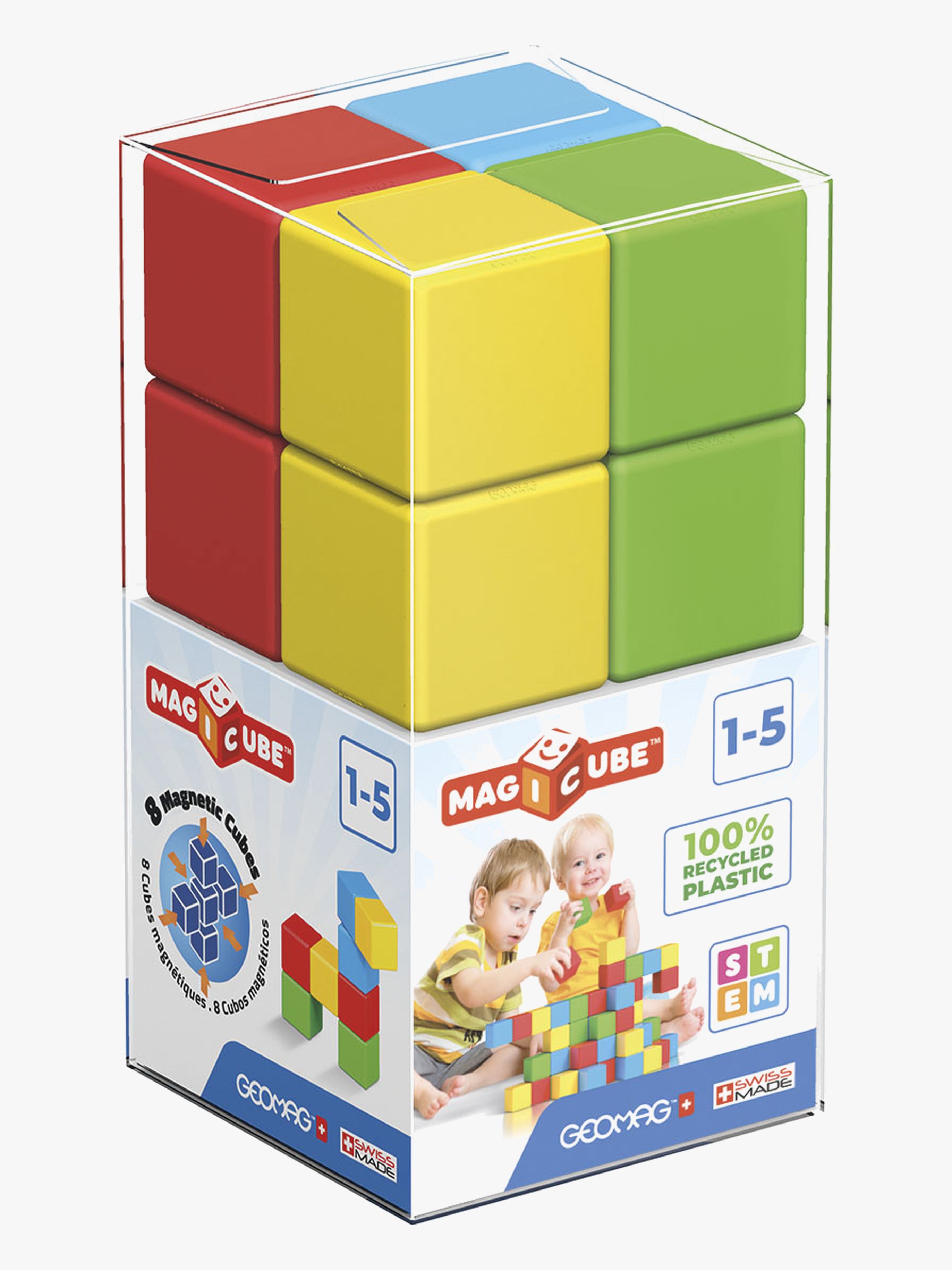 Geomag Magicube Byggesæt Full Color Crystal 8 Dele