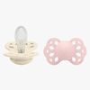 BIBS Infinity Sut 2-pak Str. 2 Symmetrical, Ivory/Blossom