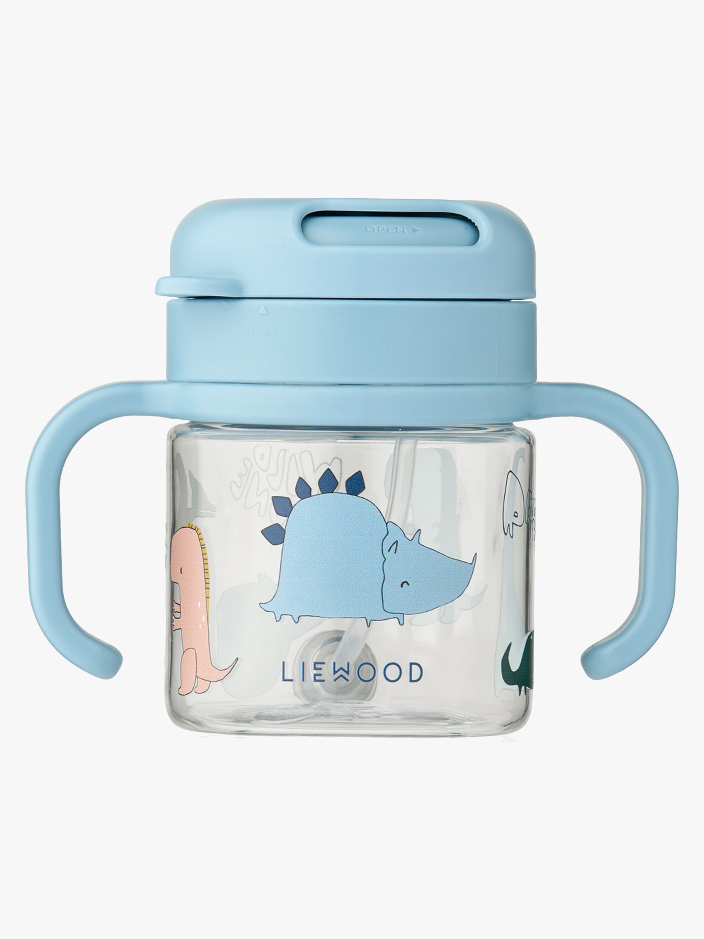 LIEWOOD Kai Sugerørskop 280ml, Dino roar/Sandy