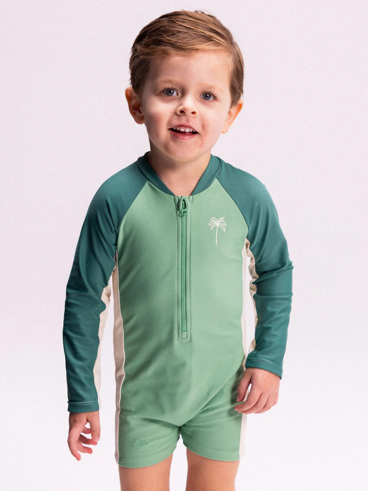 Swim Essentials UV-Dragt, Feeling Beachy Green