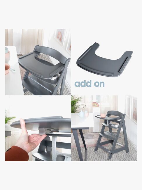 Roba Sit Up Flex Grow-Along Højstol, Anthracite