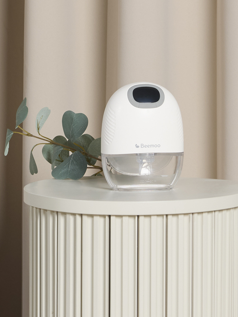 Beemoo CARE Wearable Slim Elektrisk Brystpumpe Single, White