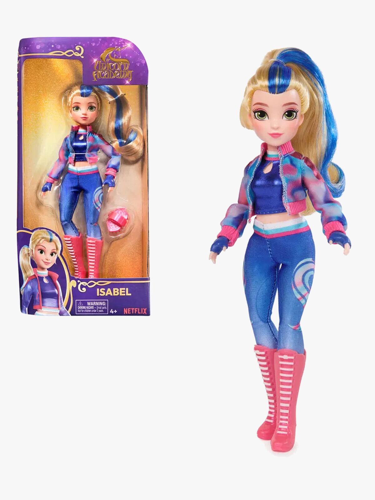 Unicorn Academy Dukke Isabel 24 cm