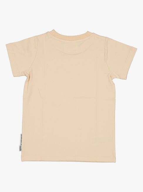Geggamoja T-shirt Mor Muh og Krage, Beige