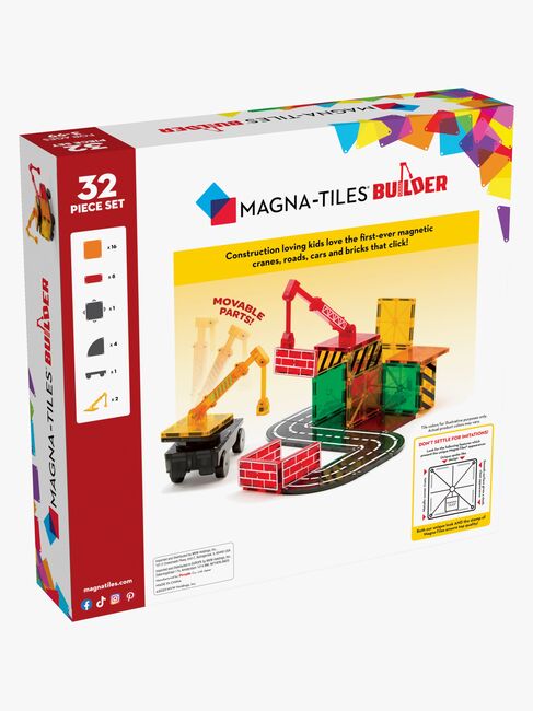 MAGNA-TILES Byggearbejder Byggesæt 32 Dele