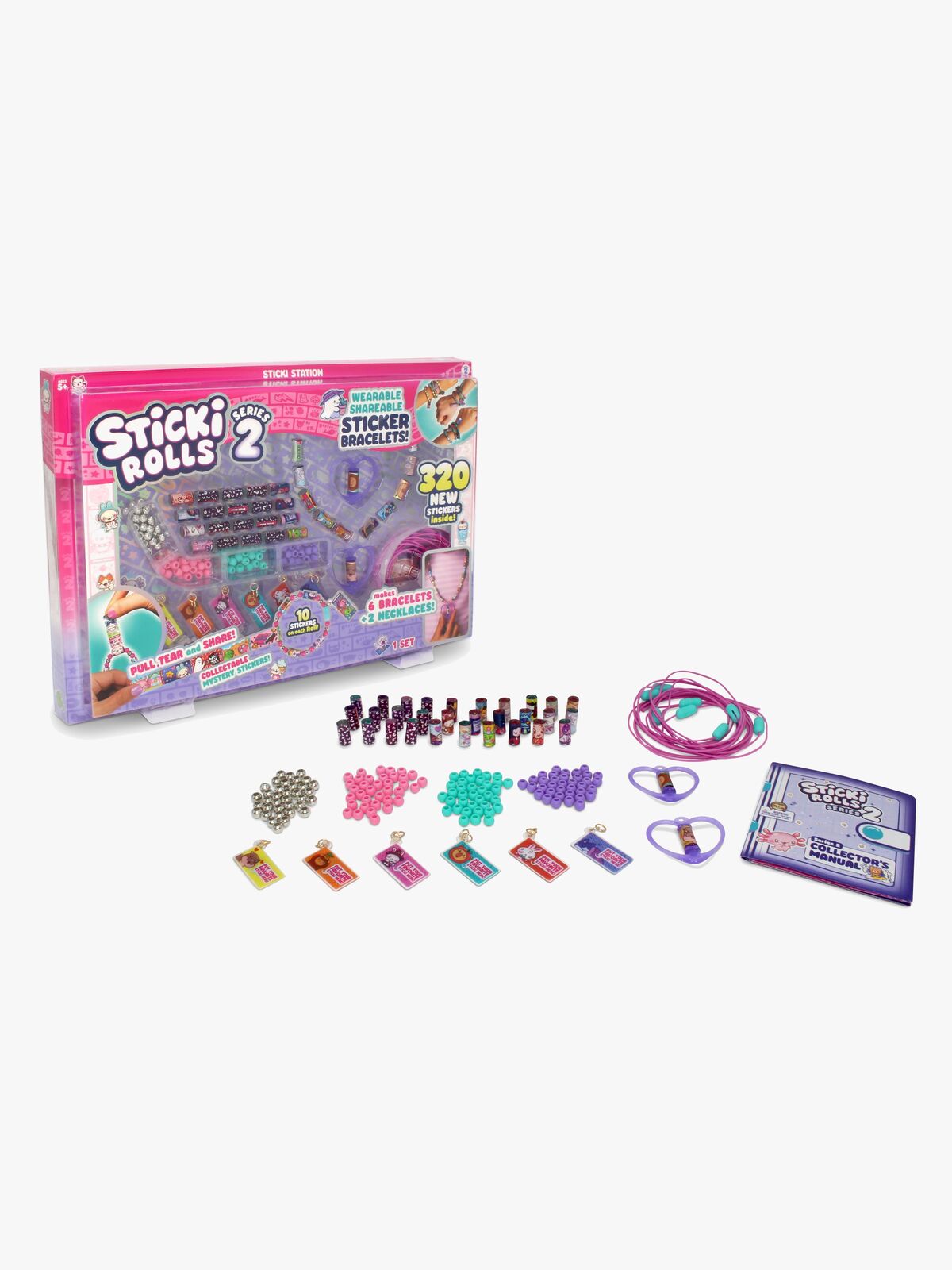 Sticki Rolls Kreasæt Armbånd S2