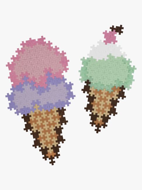 Plus-Plus Puzzle By Number Byggesæt Isvafler 250 Dele