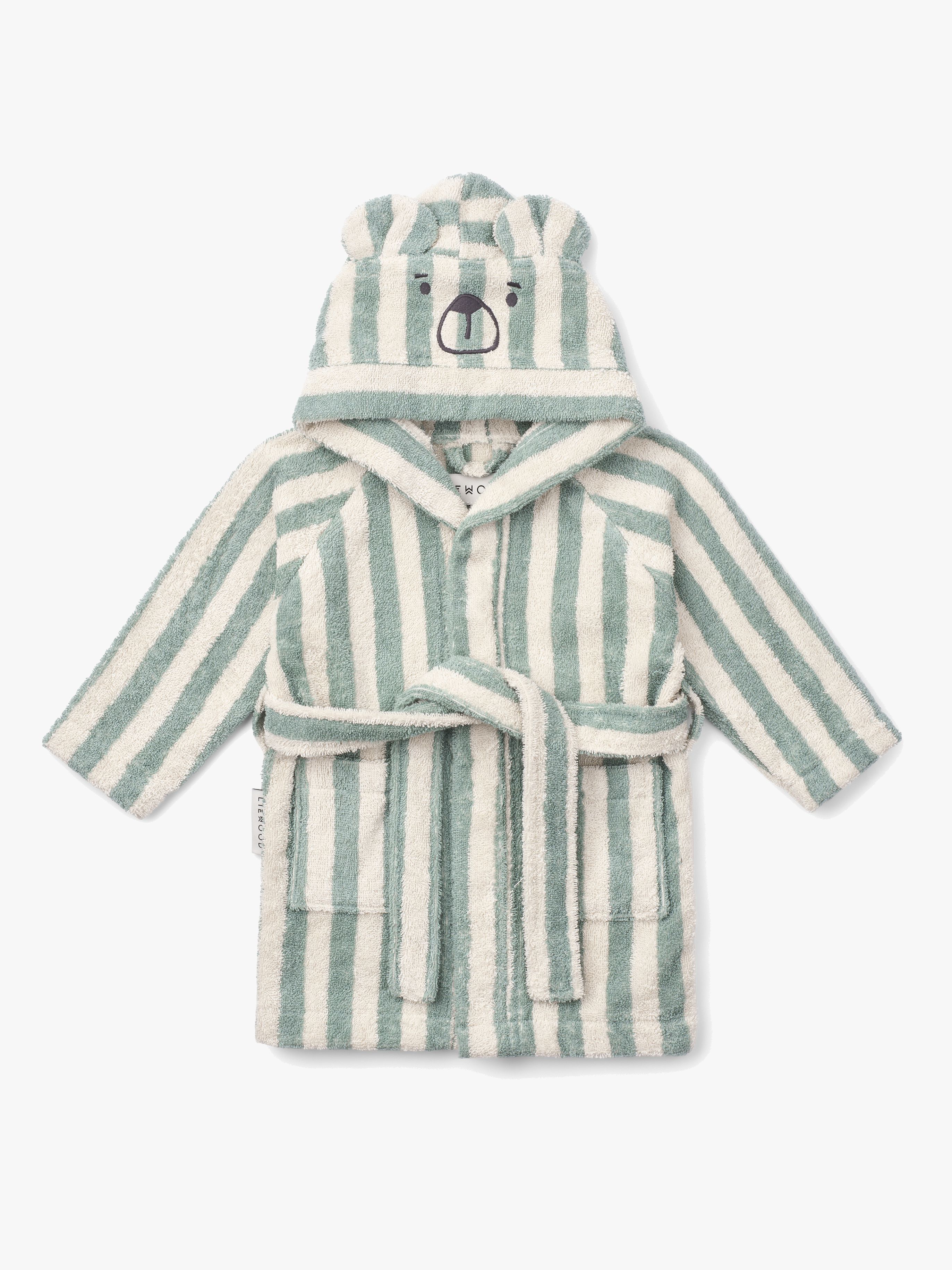 LIEWOOD Lily Badekåbe, Peppermint/Creme de la creme, 5-6 år