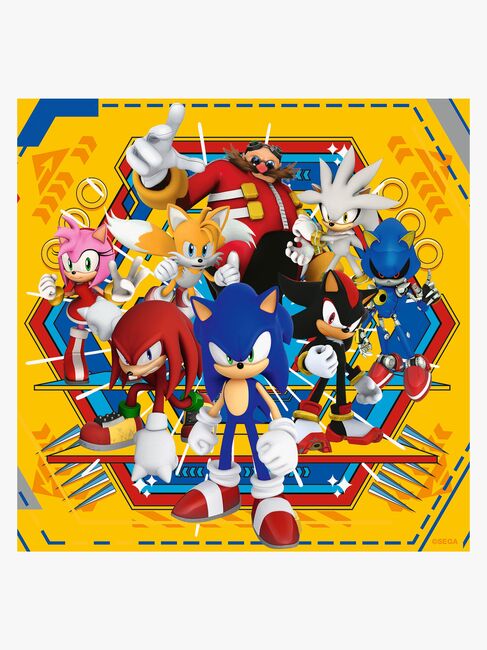 Ravensburger Puslespil Sonic Core 3x49 Brikker