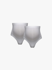 Milki String Seamless Graviditetstrusser 2-Pak, White
