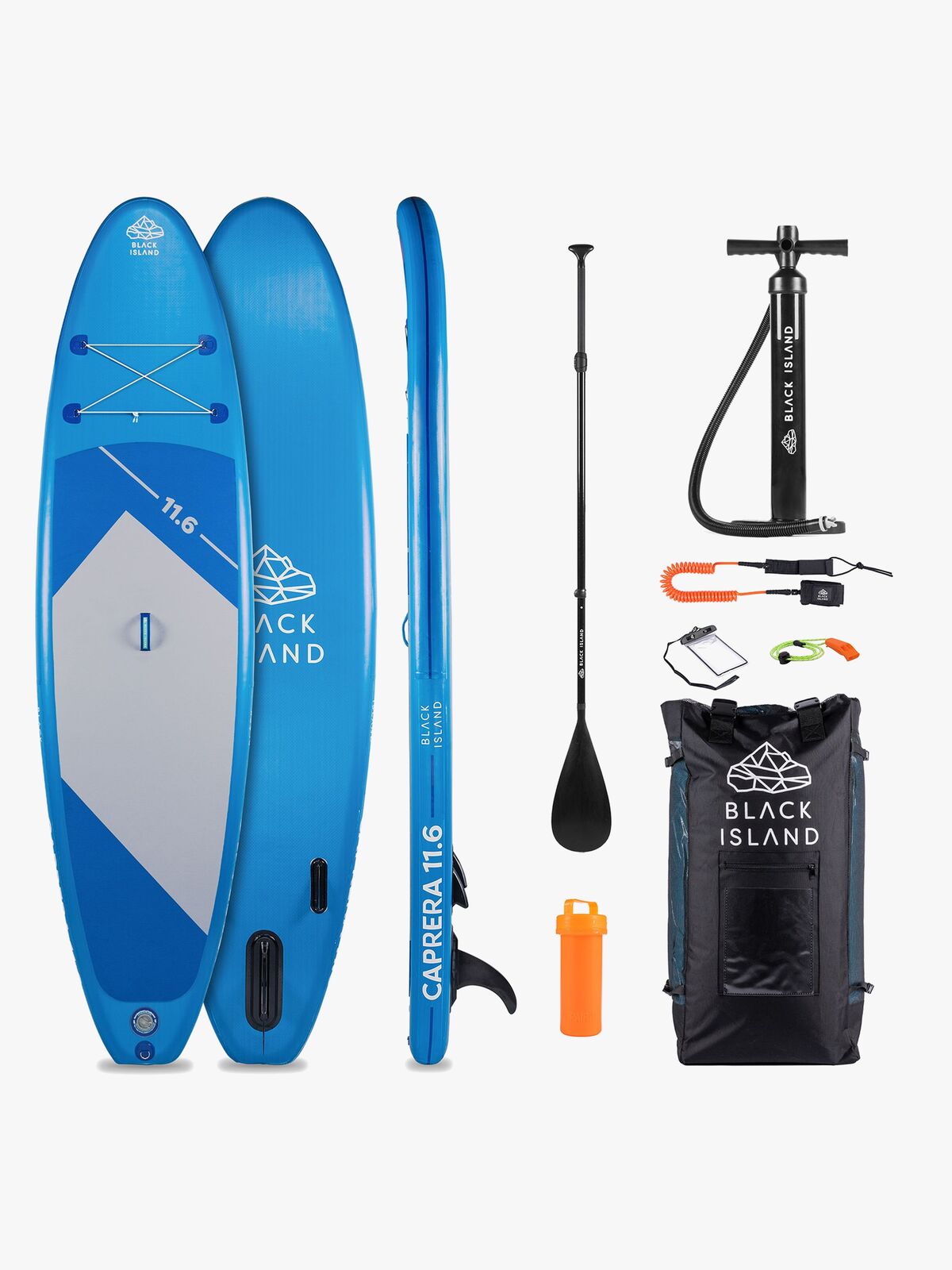 Black Island Sup-Bræt 11'6 Pakke