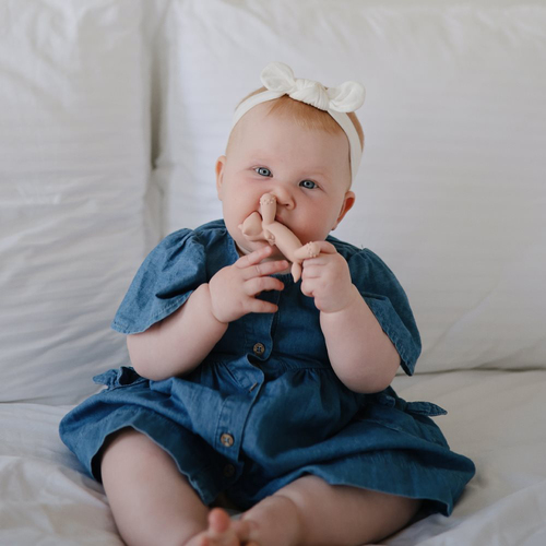 Mushie Enhjørning Bidelegetøj, Blush