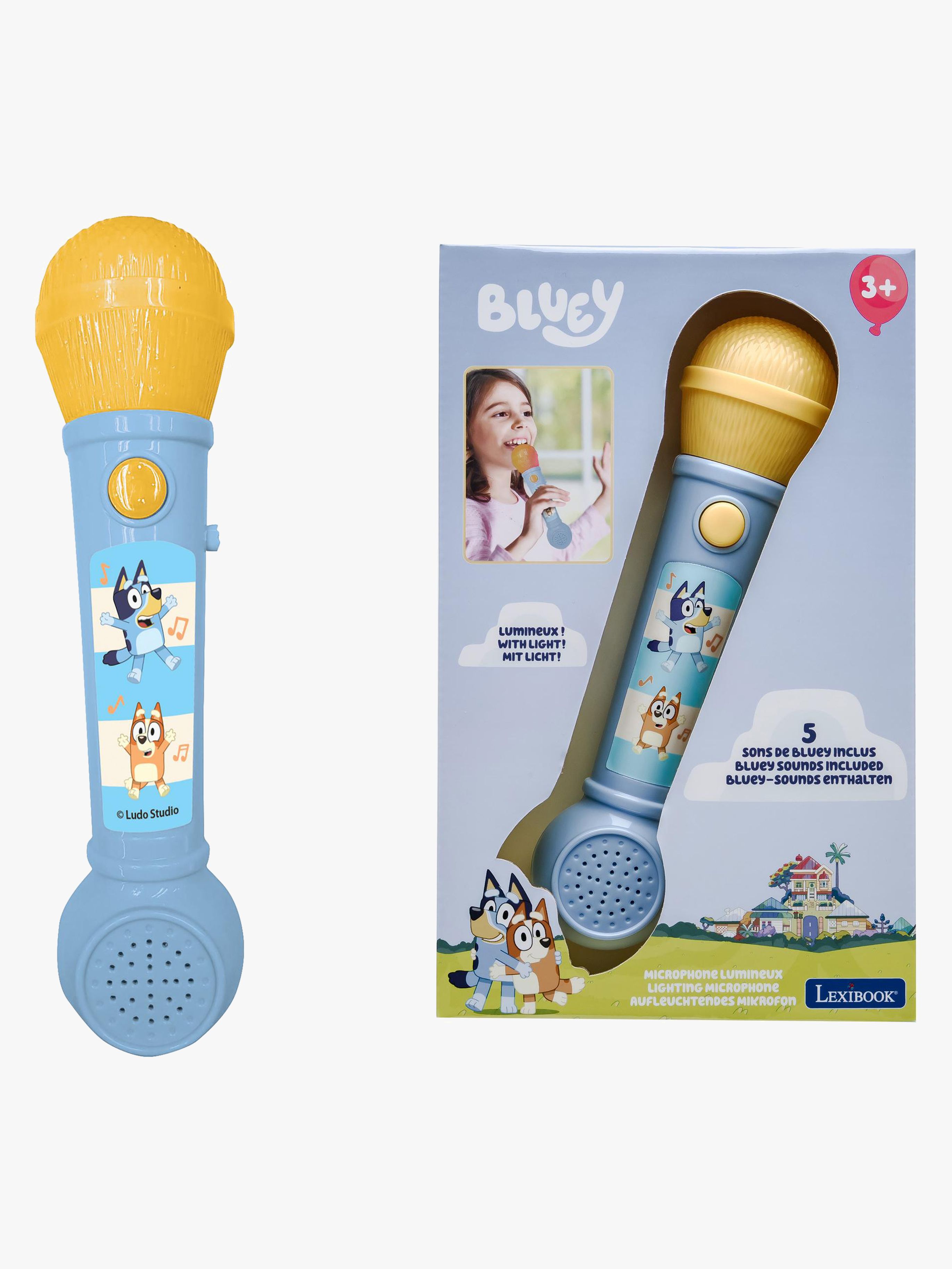 Bluey Mikrofon, Blå/Gul