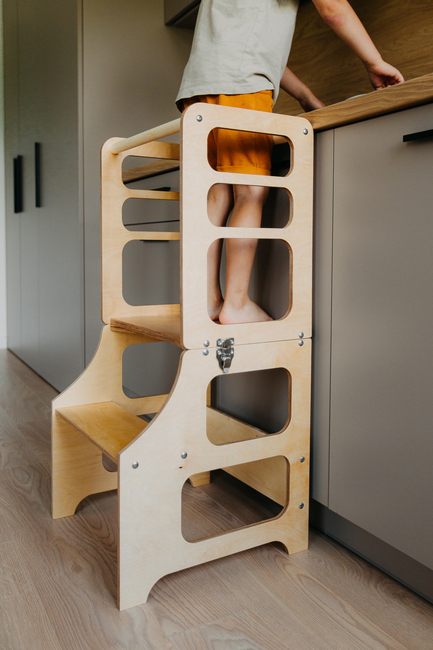 Duck Woodworks Sammenklappeligt Læringstårn, Natur