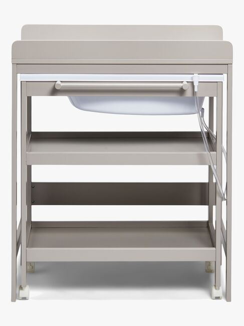 JLY Dream Puslebord med Badebalje, Warm Grey