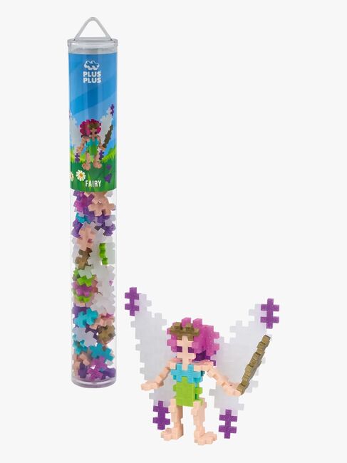 Plus-Plus Byggesæt med Bundplade & Tube Figurer 4x100 Dele