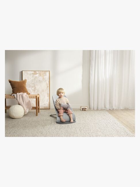 BabyBjörn Bliss Skråstol Woven, Light Grey Melange