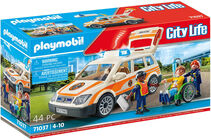 Playmobil 71037 City Life Legesæt Akutlægens Bil med Udstyr