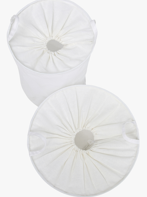 Alice & Fox DINA Opbevaringskurv 2-pak, Hvid