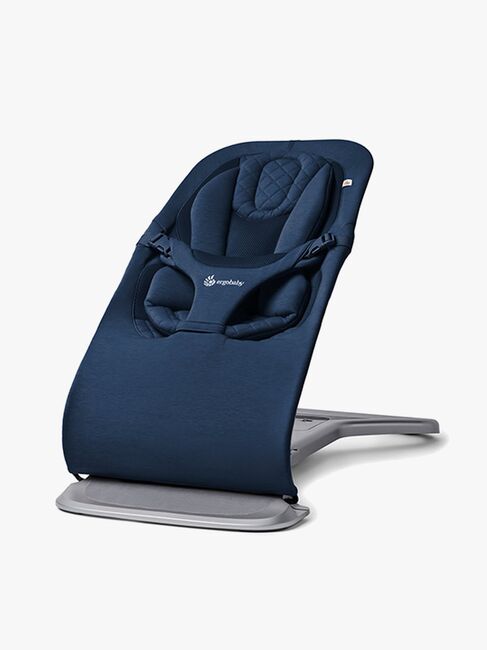 Ergobaby Evolve 3-in-1 Skråstol inkl. legetøjsbøjle, Midnight Blue