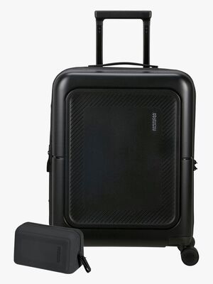 American Tourister Dashpop Kuffert 41-47L & Toilettaske POP, True Black