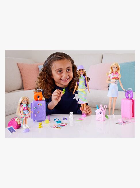 Barbie Chelsea Travel Dukkesæt med Hundehvalp