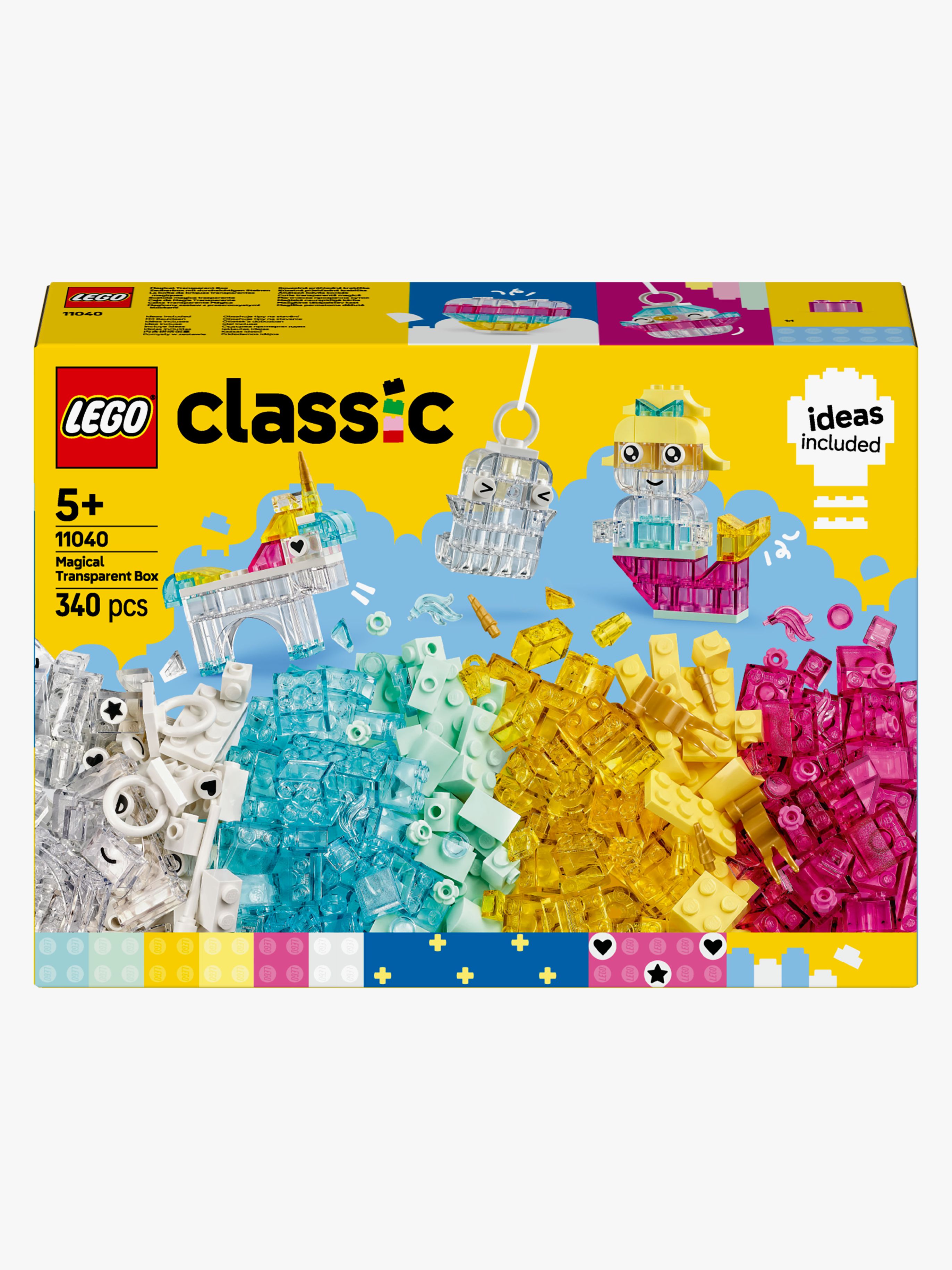 LEGO Classic 11040 Magiske gennemsigtige klodser