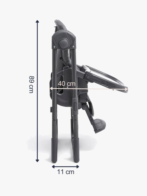 Beemoo CARE Dine Højstol, Earl Grey