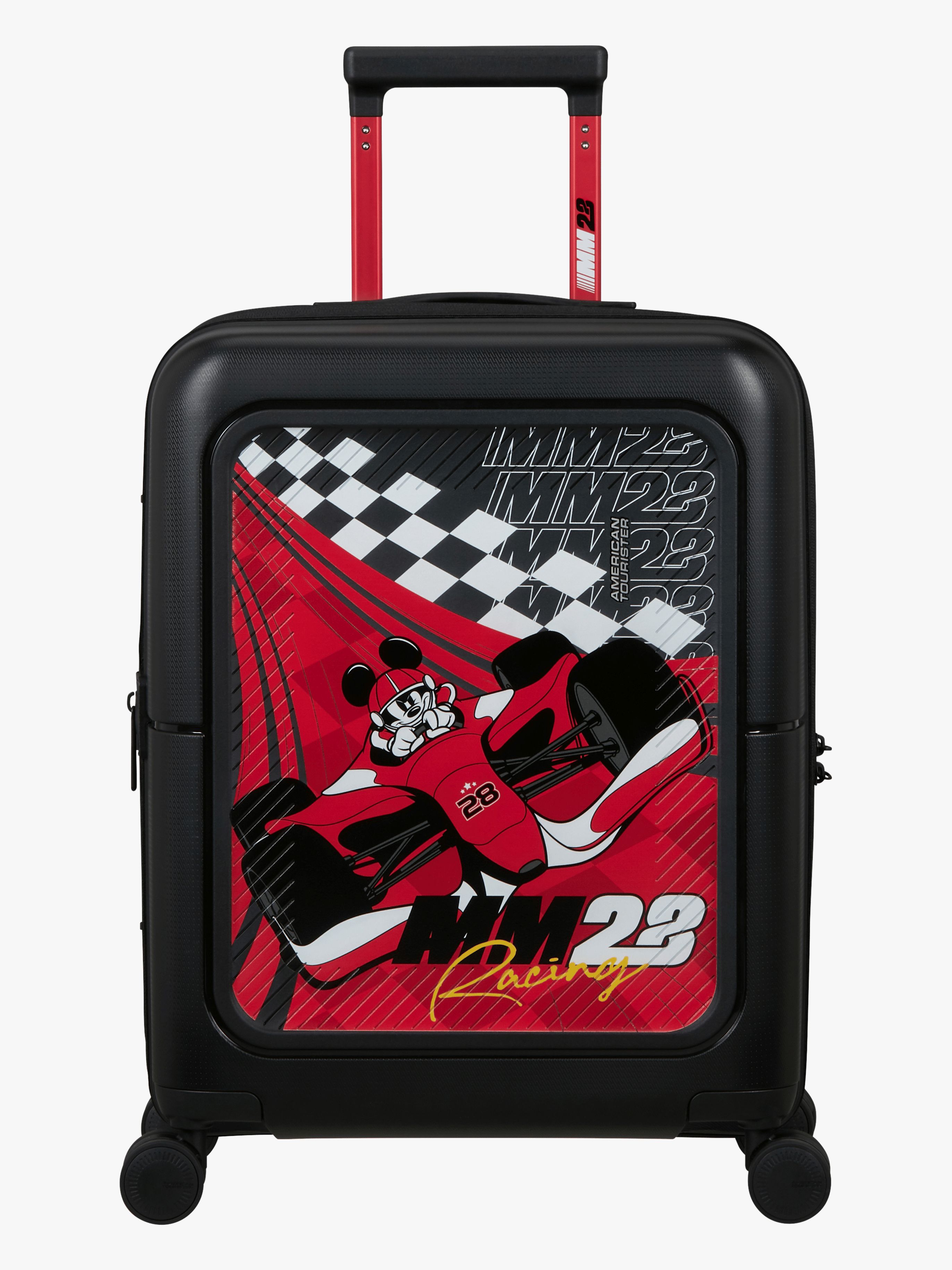 American Tourister Dashpop Disney Spinner Kuffert 41-47L, Racing Mickey