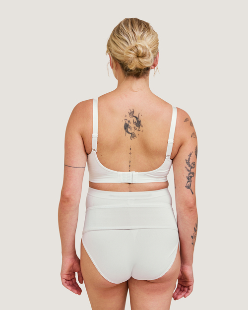 Carriwell Justerbart Over-Maven-Graviditetsbælte S/M, Hvid