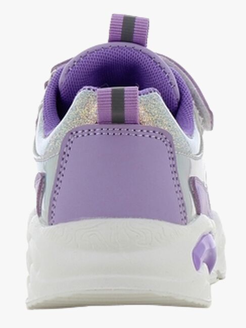 Disney Lilo & Stitch Blinkende Sneakers, Lilac/Silver