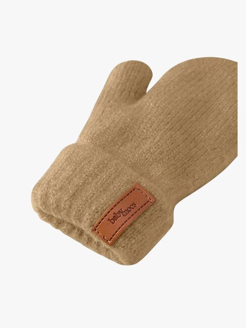 BabyMocs  Strikkede Vanter, Caramel