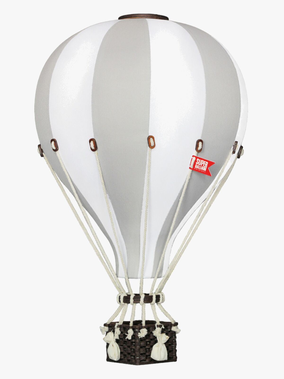 Super Balloon Luftballon M, Lysegrå