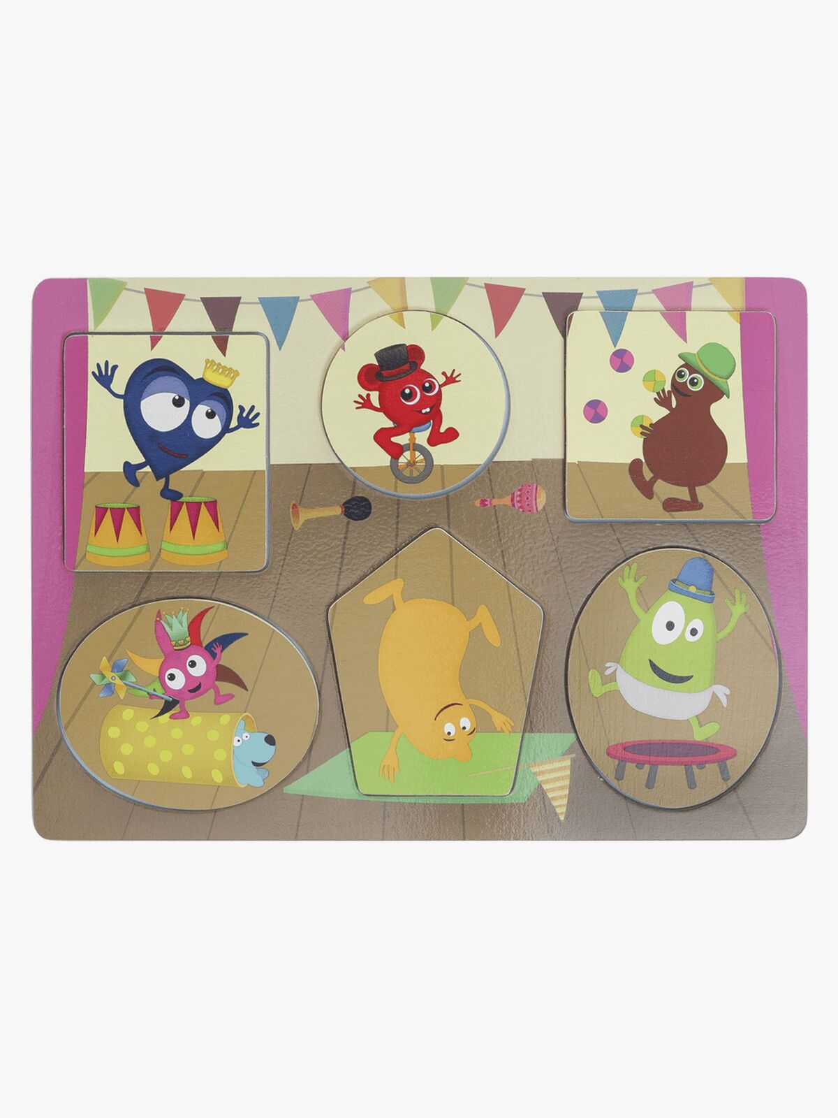 Babblarna Puslespil Følelser 6 Brikker