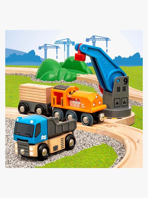 BRIO World 36104 Løft & Læs Startsæt