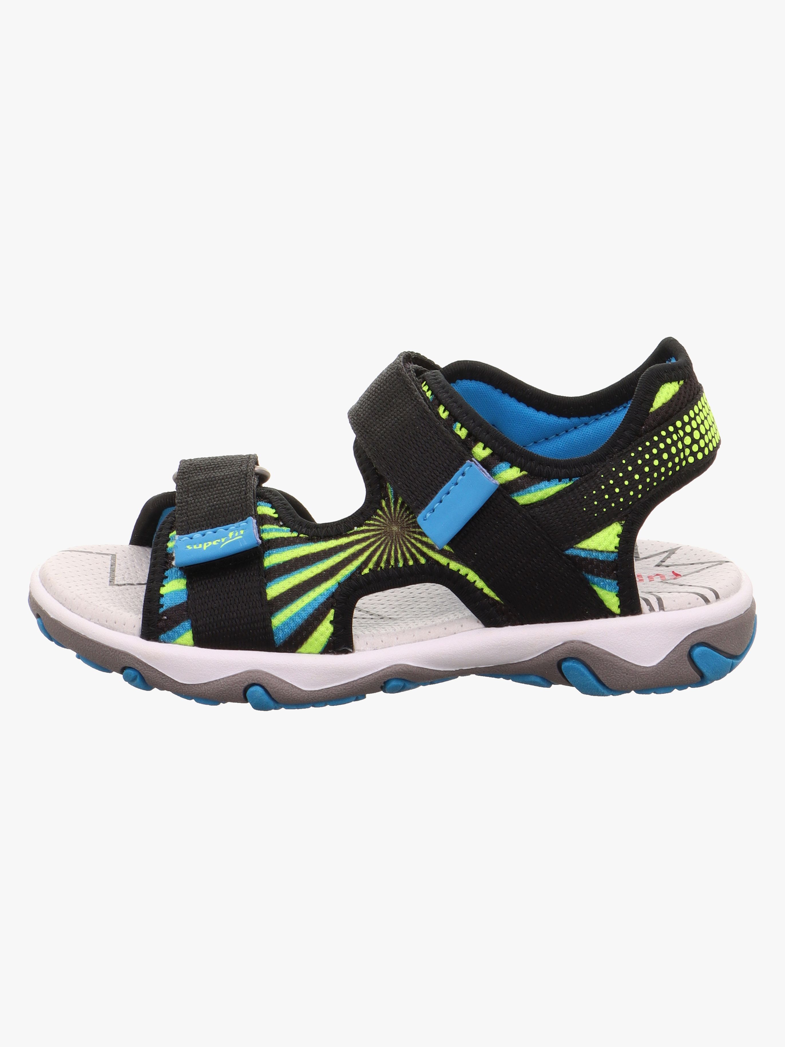 Superfit Mike 3.0 Sandaler, Sort/Gul, 26