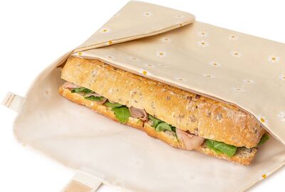 Nobodinoz Sandwich Lunch Wrap, Daisies