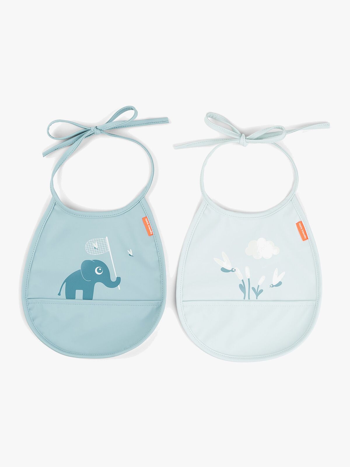 Done By Deer Elphee Tiny Pocket Hagesmæk 2-Pak, Blue