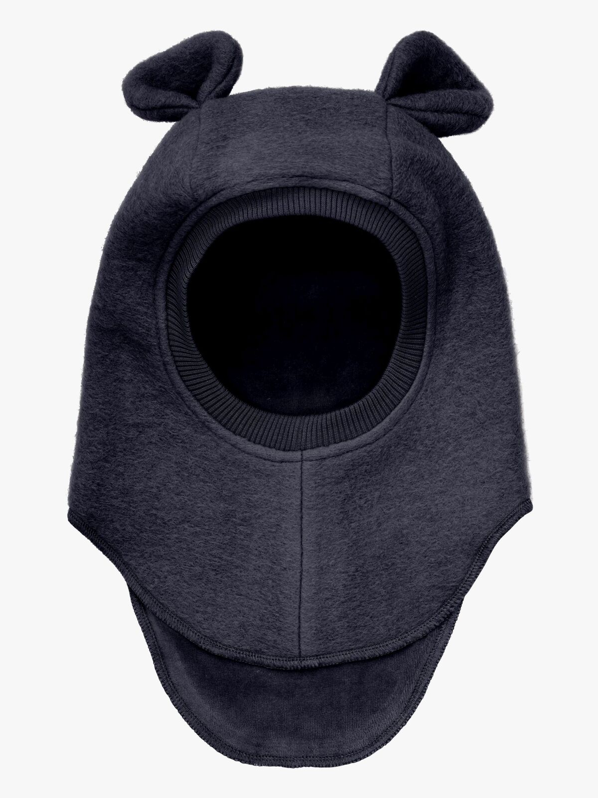 Huttelihut Elefanthue Merinould med Ører, Dark Navy