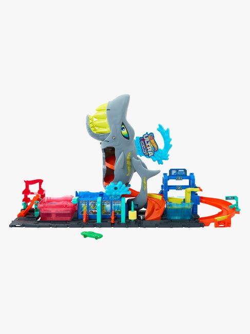 Hot Wheels City Ultra Shark Car Wash Racerbane