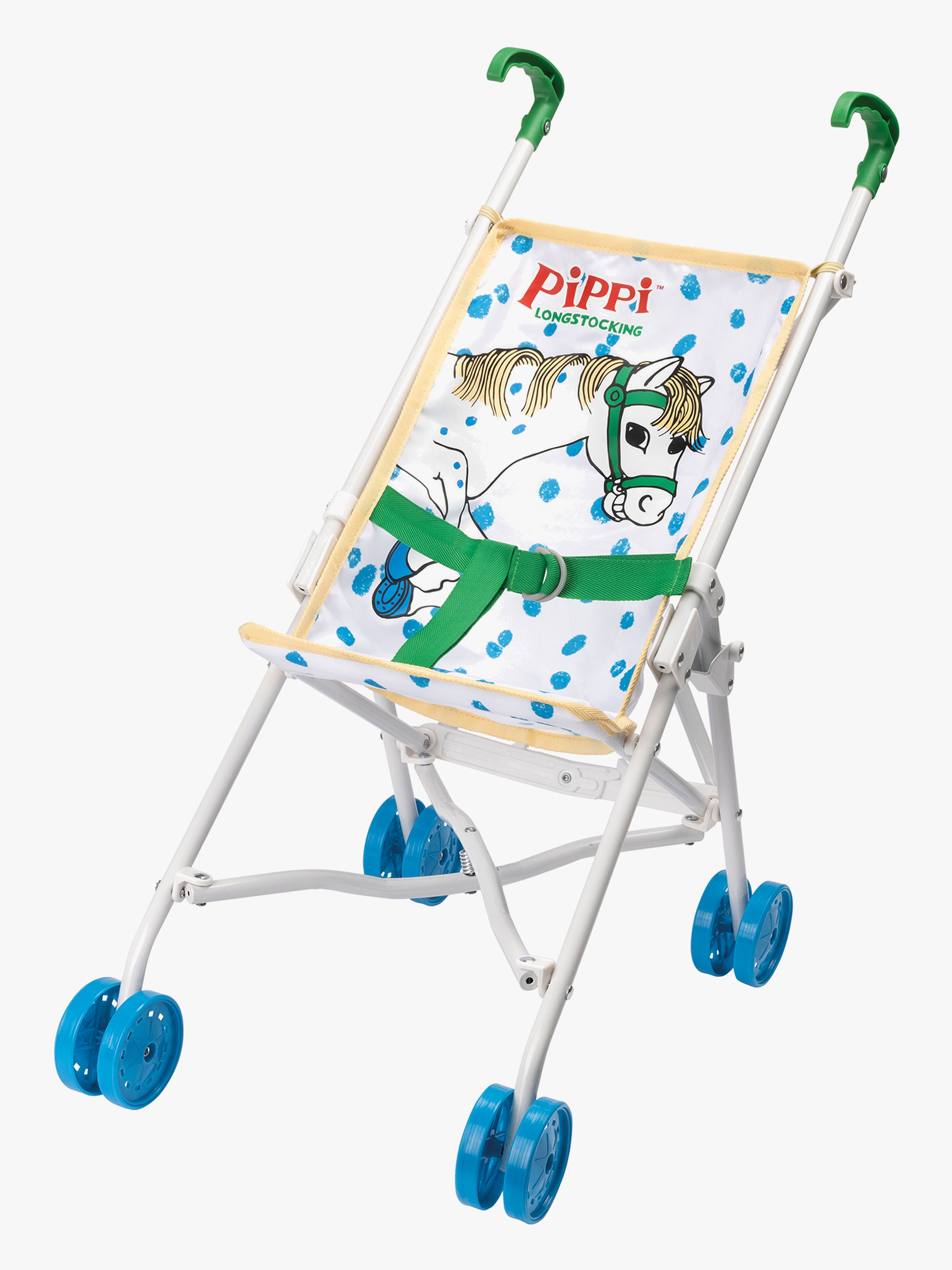 Pippi Langstrømpe Dukkeklapvogn