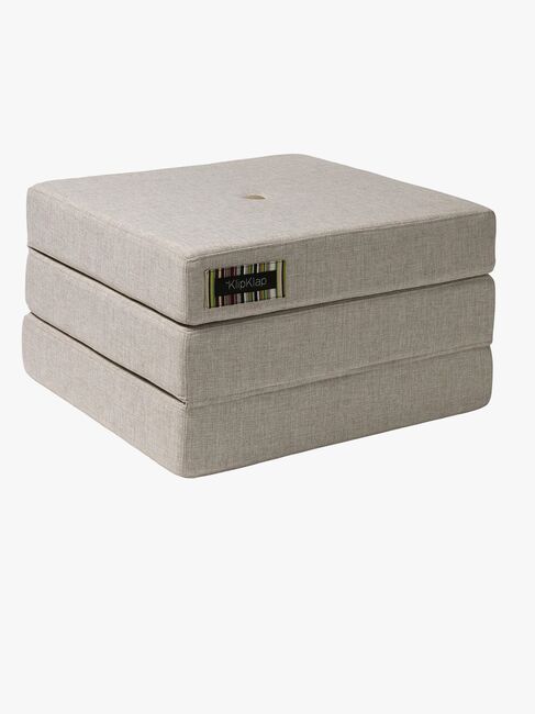 KlipKlap 3 Fold Single Madras, Beige