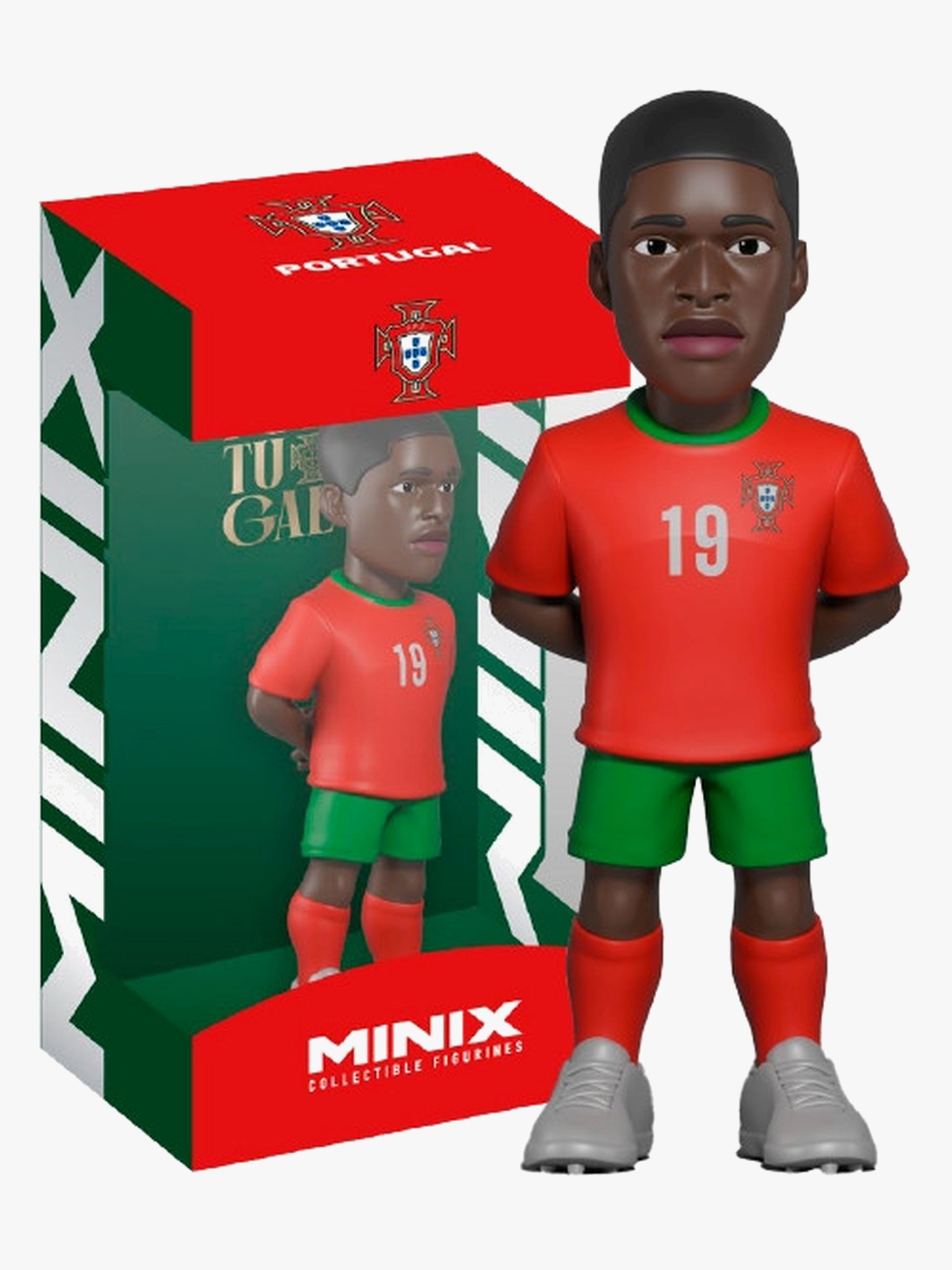 Minix Fodbold Samlerfigur Mendes portugal